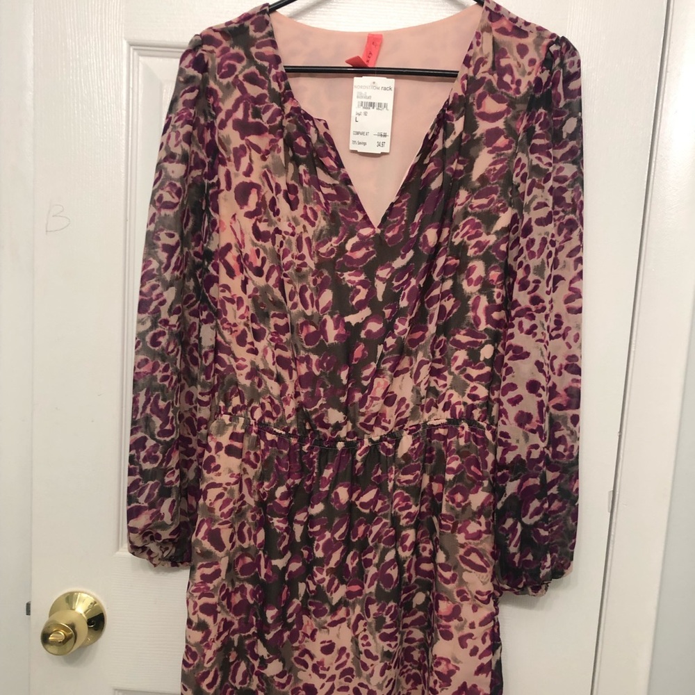 Nordstromrack animal print dress NWT